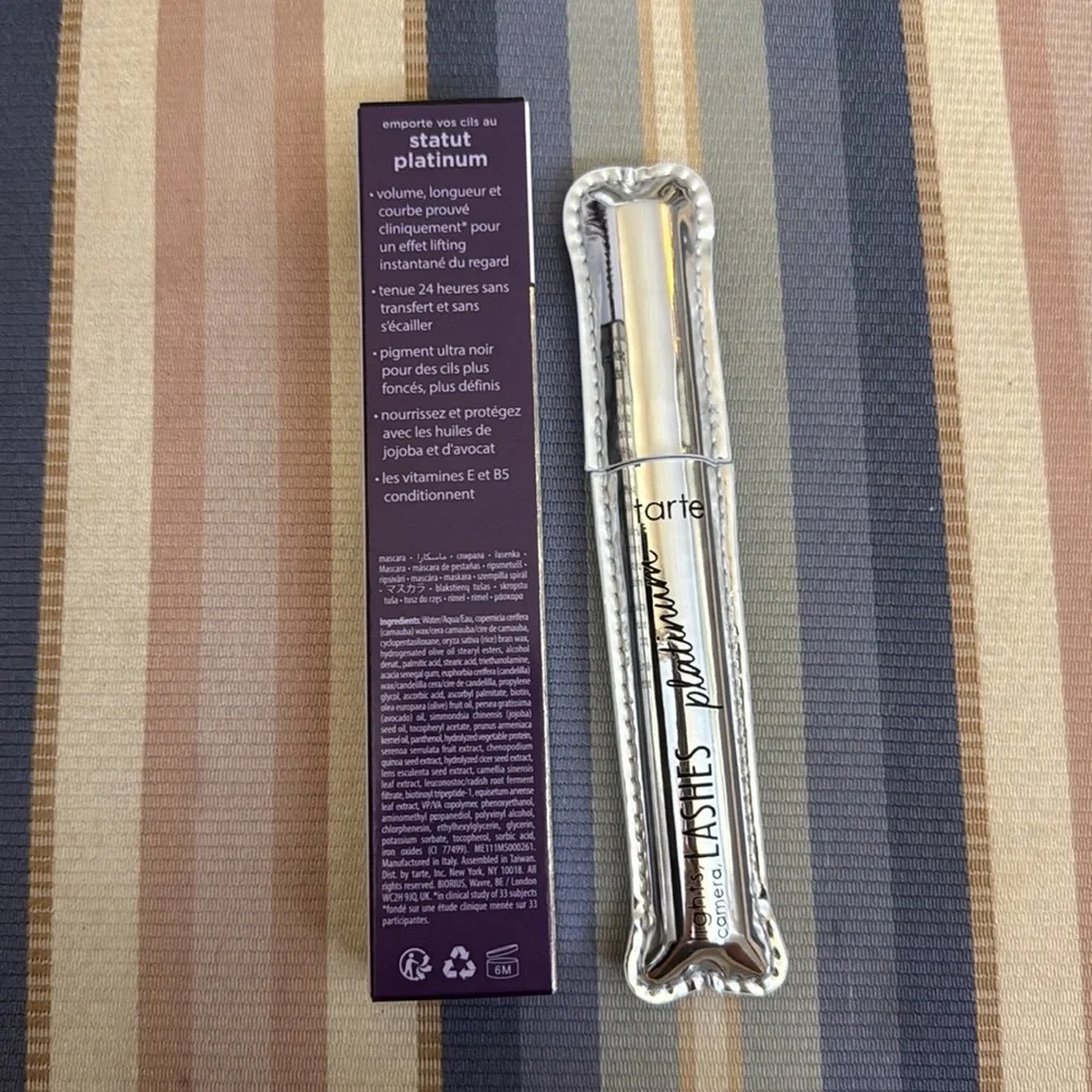 Tarte Lights, Camera, Lashes platinum mascara